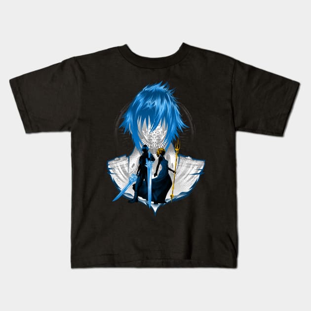 Noct of FFXV Kids T-Shirt by plonkbeast